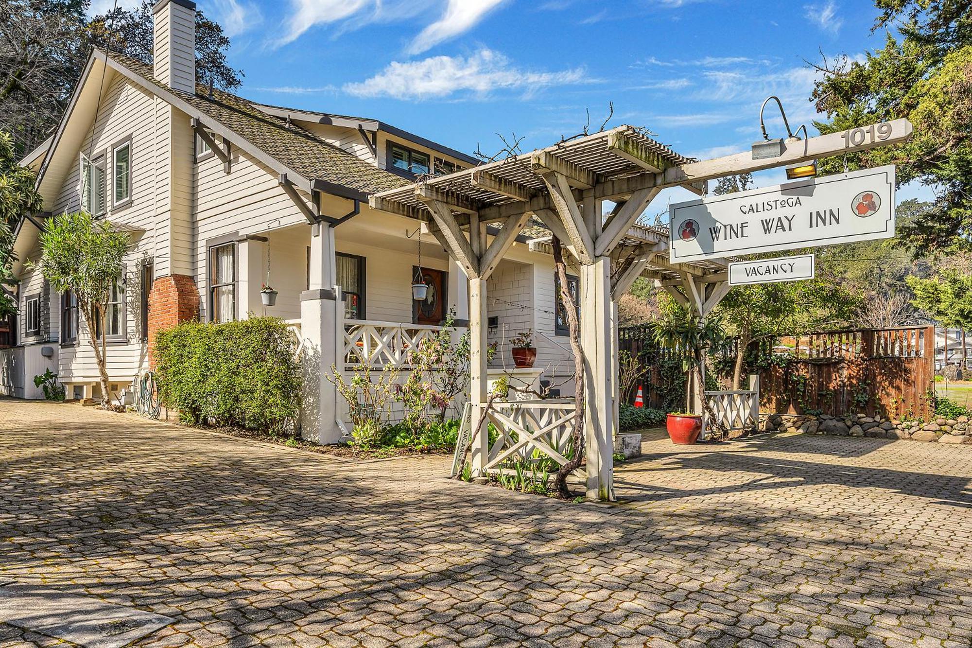 Calistoga Wine Way Inn Exteriör bild
